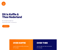 Tablet Screenshot of koffiethee.nl